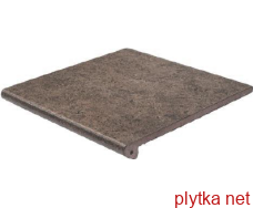 Клінкерна плитка PELDANO FIOR. PURPLE східці, 330х330 коричневий 330x330x8 матова